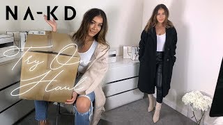 NAKD FASHION  AUTUMN TRY ON HAUL  FABIENNE PELAUD  AD [upl. by Gail]