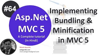 64 Bundling and Minification in MVC  mvc tutorial for beginners in net c  MVC By Nitish [upl. by Prince]