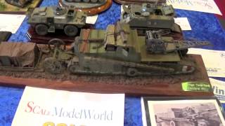 IPMS UK Scale Model World 2014 Part Three Competition and Remembrance [upl. by Ytirev]