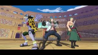 OPFP 391 Brook Soul King Fujitora amp Shanks vs Smoker Zorro amp Arlong [upl. by Eleahcim]