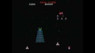 Galaga Namco Jakks Plug n Play Game Play [upl. by Phaih]