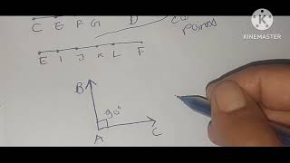 Collinear and Non collinear points angle formation [upl. by Atsilac878]