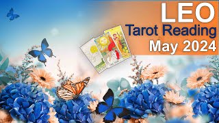 LEO TAROT READING quotA MAJOR CHANGE AN OFFER amp NEW JOY LEOquot May 2024 tarotreading monthlytarot [upl. by Yehtomit525]