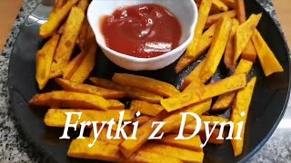 Frytki z Dyni szybko i bardzo smaczne 😋 Pumpkin fries  fast and very tasty [upl. by Yerdna]