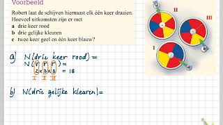 Getal en Ruimte havo D 12 A Vermenigvuldigingsregel en somregel [upl. by Acirehs]