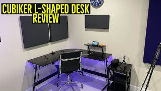 Cubiker LShaped Desk Review [upl. by Notsuj]