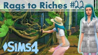 Sims 4  Rags to Riches  A Jungle Adventure Begins  Ep 22 [upl. by Arabella]