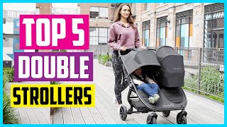 ✅Top 5 Best Double Strollers 2022 Reviews  Pick For Newborn and Toddler [upl. by Benji]