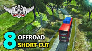 🚚ShortCut amp Offroad Location In Bus Simulator Indonesia by Maleo New Update 403🏕  Bus Game [upl. by Algie15]