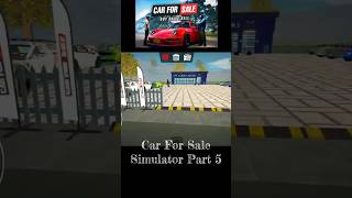 Car For Sale Simulator Part 5showroom ReviewCTRGamingYT carforsale carforsalesimulator gta [upl. by Neruat]