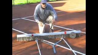 Clay Tennis Court Maintenance [upl. by Bodnar]