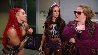 Michin has BFabs back against Piper Niven and Chelsea Green SmackDown Nov 15 2024 [upl. by Gehman]