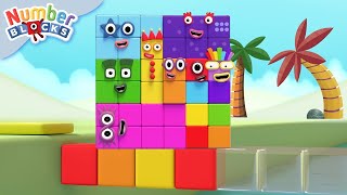 Two Hour PATTERN PALACE Bonanza 🏰  Learn to Count  Full episodes  Numberblocks [upl. by Cassilda]