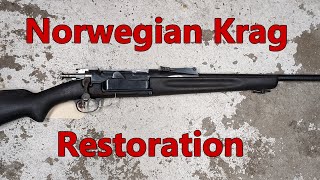 Restoration of a M1912 Norwegian Krag Carbine Part 1 [upl. by Atiuqahc]