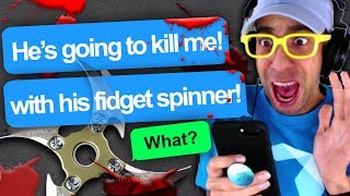 Almost killed with a fidget spinner Tap  Death by Fidget Spinner [upl. by Hsaniva]