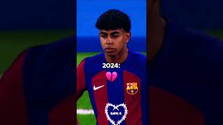 Football 2024 VS Football 2014 😢❤ football messi cr7 [upl. by Clywd]