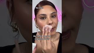 The BEST blotting powder for oily skin 👏🏽 Fenty Beauty’s Invisimatte ✨ TikTok theamaanduhshow [upl. by Nossah405]