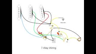 7Way Stratocaster Wiring Mod [upl. by Threlkeld]