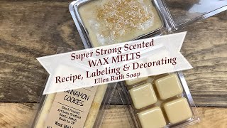 STEP BY STEP How I Make My Wax Melts For My Business  Soylite Wax Melter Review IT HAS A SPOUT [upl. by Poppy]