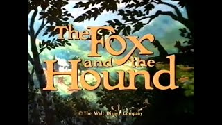 The Fox and the Hound UK VHS Trailer October 1995 [upl. by Gwyn212]