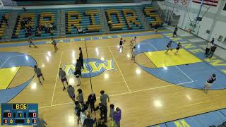 Maine West High School vs Waukegan High School Mens Sophomore Basketball [upl. by Eudocia]