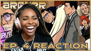 KILLING UTNE  ARCHER SEASON 1 EPISODE 4 REACTION [upl. by Estis]