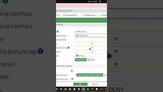 Configure FortiGate Firewall policy fortigate  firewallbasics [upl. by Deerc840]