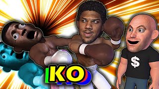 Anthony Joshua KOs Francis Ngannou COLD [upl. by Zoila]