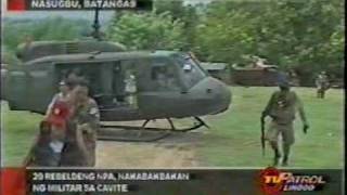 COL RUBEN L CARANDANG PAF COMBAT COMMANDER 13 JUN 2004 740CG ATTACKS MARAGONDON AVSEQ04 [upl. by Lardner]