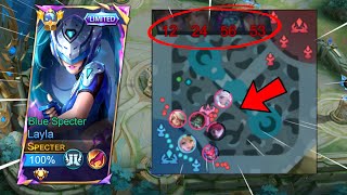 DONT CELEBRATE TOO EARLY🗿Enemy underestimate late game Layla💀 [upl. by Oek471]