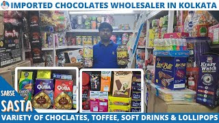 Imported Chocolates Toffee Candy Soft Drinks Lollipops  Cheapest Confectionery Wholesaler [upl. by Ardene]