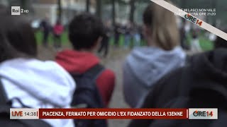 Piacenza fermato per omicidio lex fidanzato della 13enne  Ore 14 del 29102024 [upl. by Nylirad]