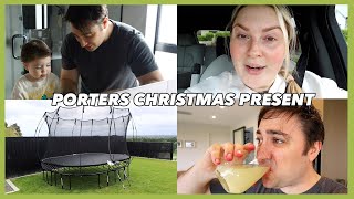 porters christmas present 🎅🏻 vlog 725 [upl. by Weikert583]