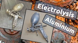 Electrolysis cleaning aluminium [upl. by Flemming626]