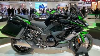 2023 Kawasaki Ninja 1000 SX Walkaround At Eicma 2022 Fiera Milano rho [upl. by Leunamne640]