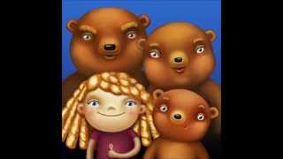 Goldilocks and the Three bears  in Hindi [upl. by Ahsinahs]