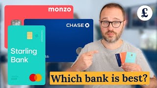 Monzo vs Starling vs Chase The best digital banks compared [upl. by Sedruol132]