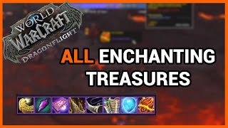 ALL Enchanting Profession Knowledge Treasures in Dragonflight  World of Warcraft Dragonflight [upl. by Jose]