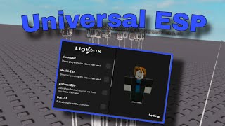 Universal ESP Script  Mobile PC Support  Roblox ScriptHack Showcase  PASTEBIN KEYLESS [upl. by Irahs]