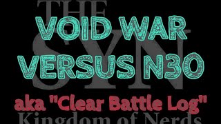 The Syndicate N219  Void War versus N30 ageoforigins aoo aoovets [upl. by Odnanref]