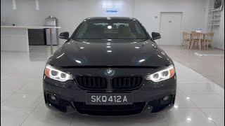 BMW 428I Convertible HID NAV Revcam 2014 Black  SKQ412A [upl. by Noivad]