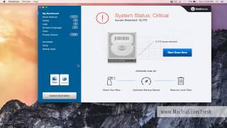 Freshmac Review  Mac Cleaner Software Demo [upl. by Ahsinert]