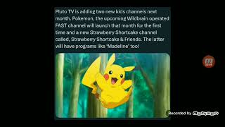 The Pokemon Pluto TV channel to be operated by Wildbrain [upl. by Kora]