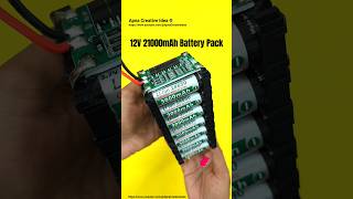 HOW TO MAKE 12 VOLT LITHIUMION BATTERY PACK  HOW TO MAKE 12 VOLT BATTERY WITH 18650 BATTERY [upl. by Briggs559]