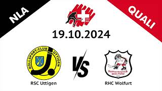 Highlights Rollhockey NLA  RSC Uttigen vs RHC Wolfurt [upl. by Det195]