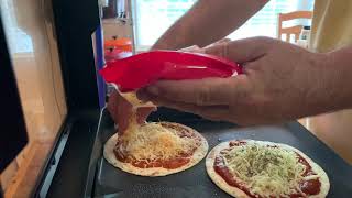 Tortilla pizzas 3 ways on the Blackstone ESeries griddle [upl. by Lynda]