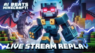 Minecraft AI SPEED RUN Live 🔴 SUBCRIBE  RESET [upl. by Krystalle]