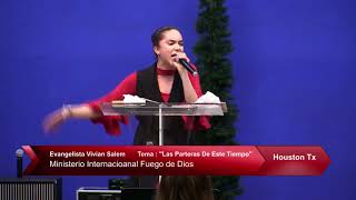 Las Parteras De Este Tiempo Parte 1  Evangelista Vivian Salem [upl. by Rogozen8]