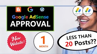 Google AdSense Tutorial  8 Tips on How to get Google AdSense Approval for Blogger site Fast in 2022 [upl. by Atirehc]