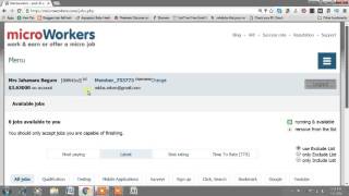 How to use microworkers [upl. by Alegnaed]